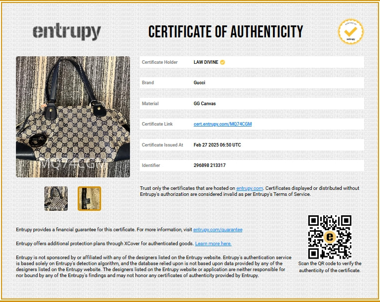 Brick Lane Original GG Canvas Boston Bag