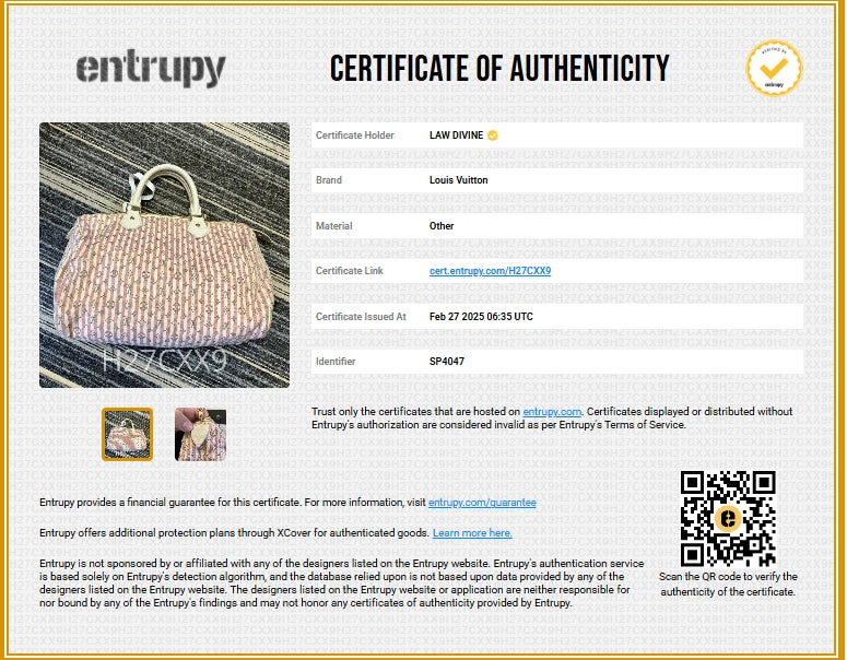 Monogram Mini Lin Croisette Speedy 30