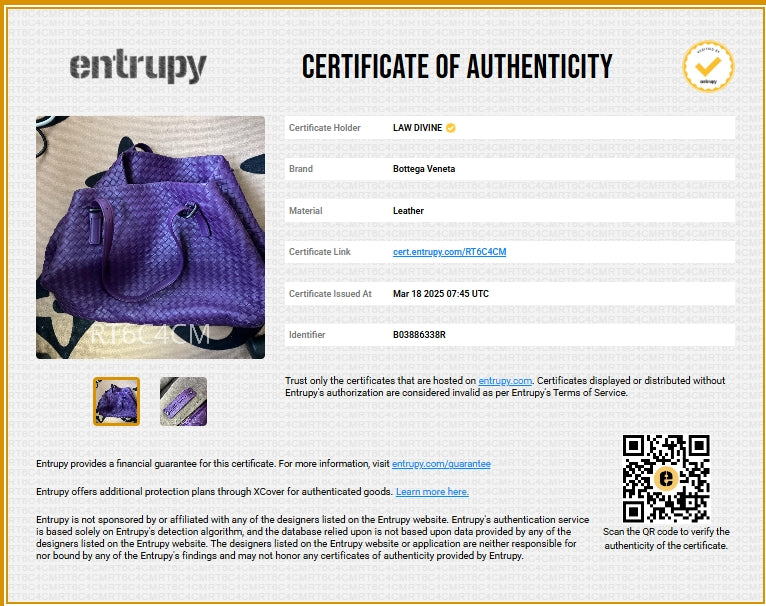 Purple Intrecciato Woven Nappa Leather Large Cesta Tote Bag twins