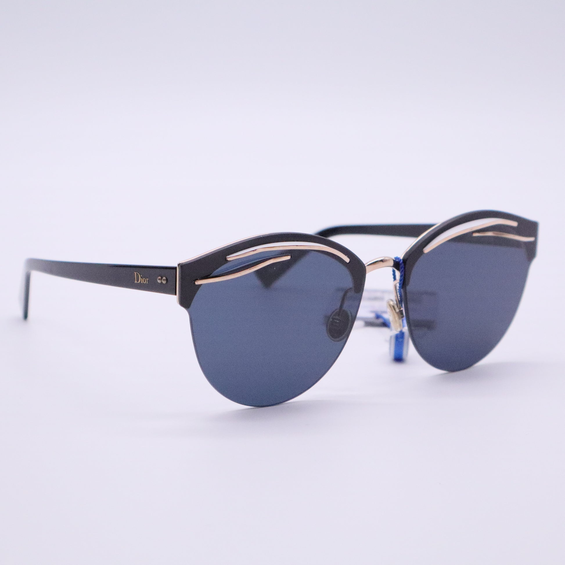 Limited Edition Black Metal Emprise Sunglasses Twins