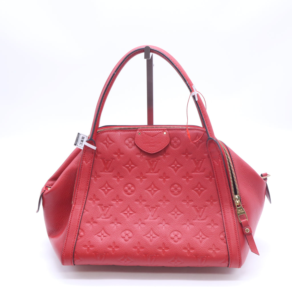 Marais Handbag Monogram Empreinte Leather MM Twins B24077