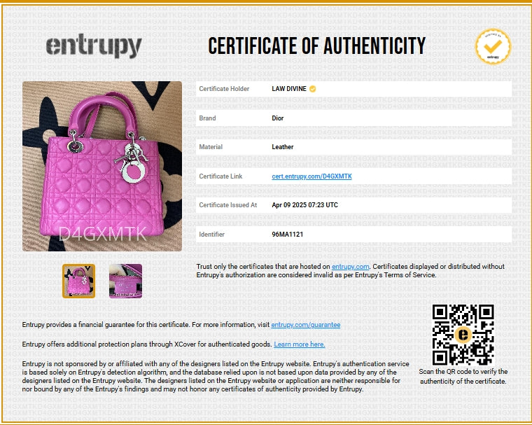 Medium Cannage Lady Dior Bag