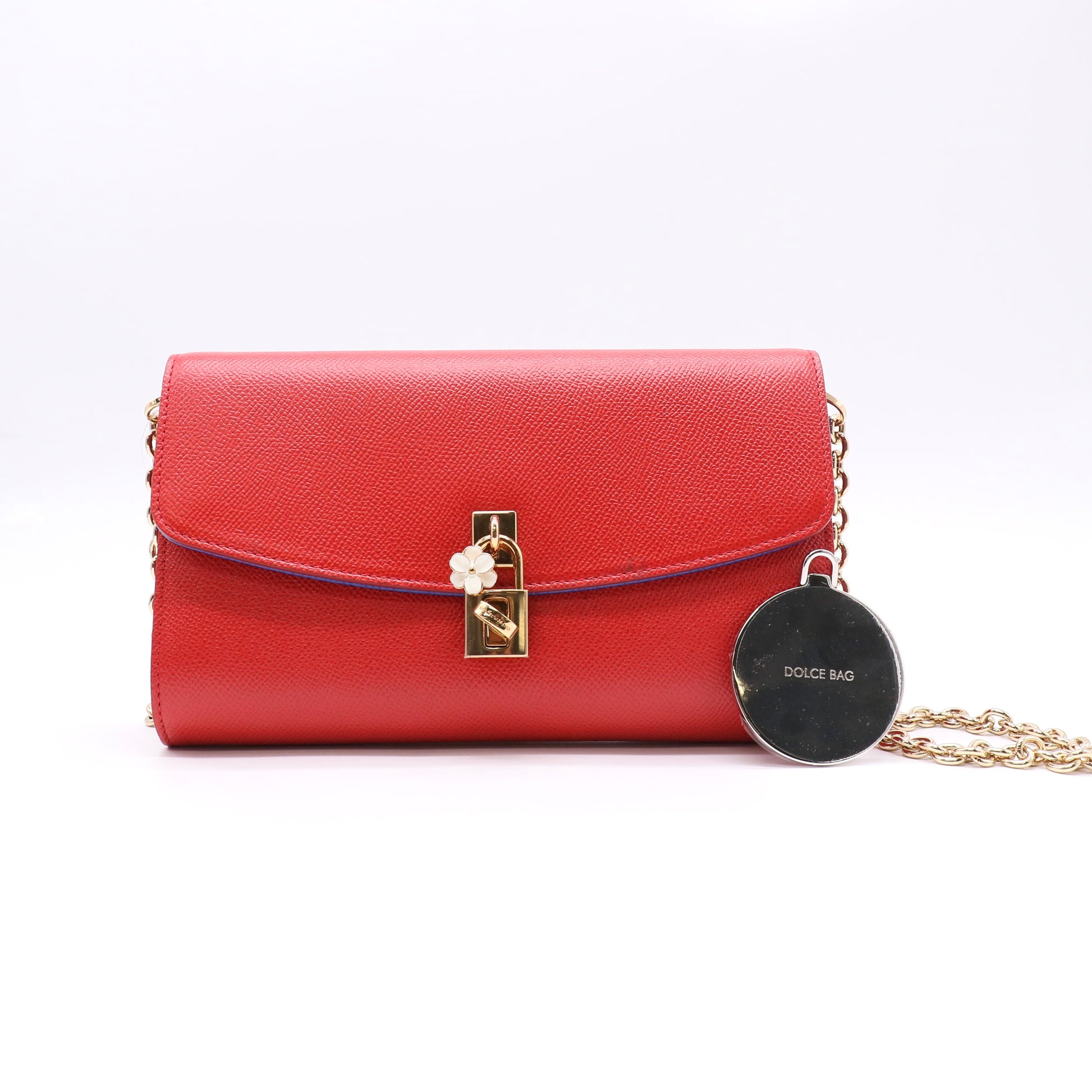 Dolce & Gabbana Dauphine Shoulder Bag Red Twins LDJ5262