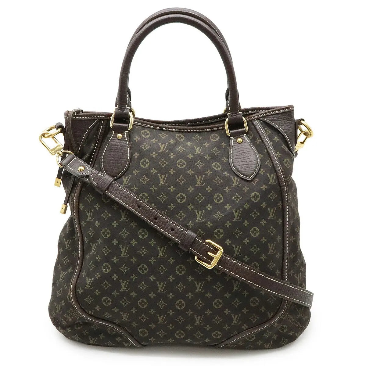 Monogram Mini Lan Buzas Angele Gray Shoulder Bag twins