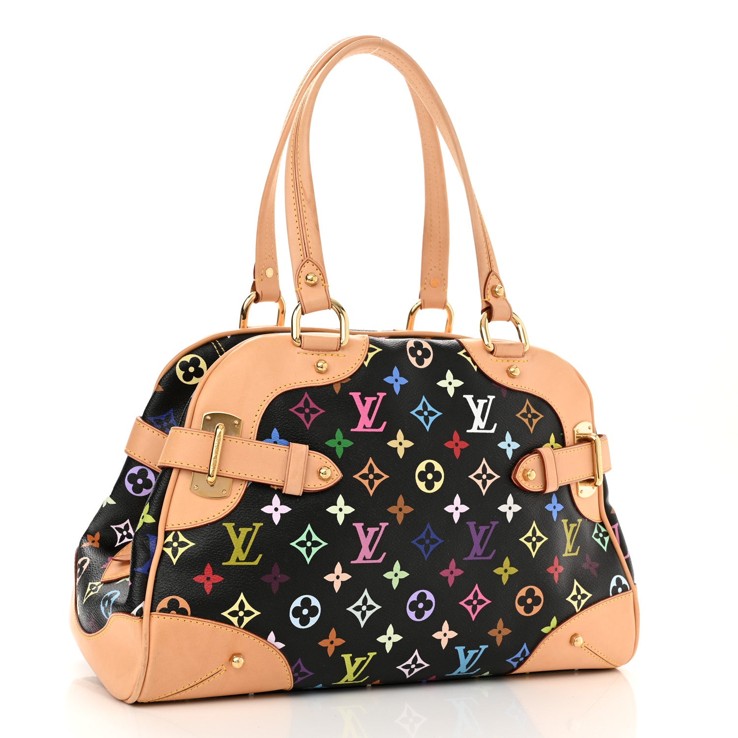 Claudia Handbag Monogram Multicolor Twins