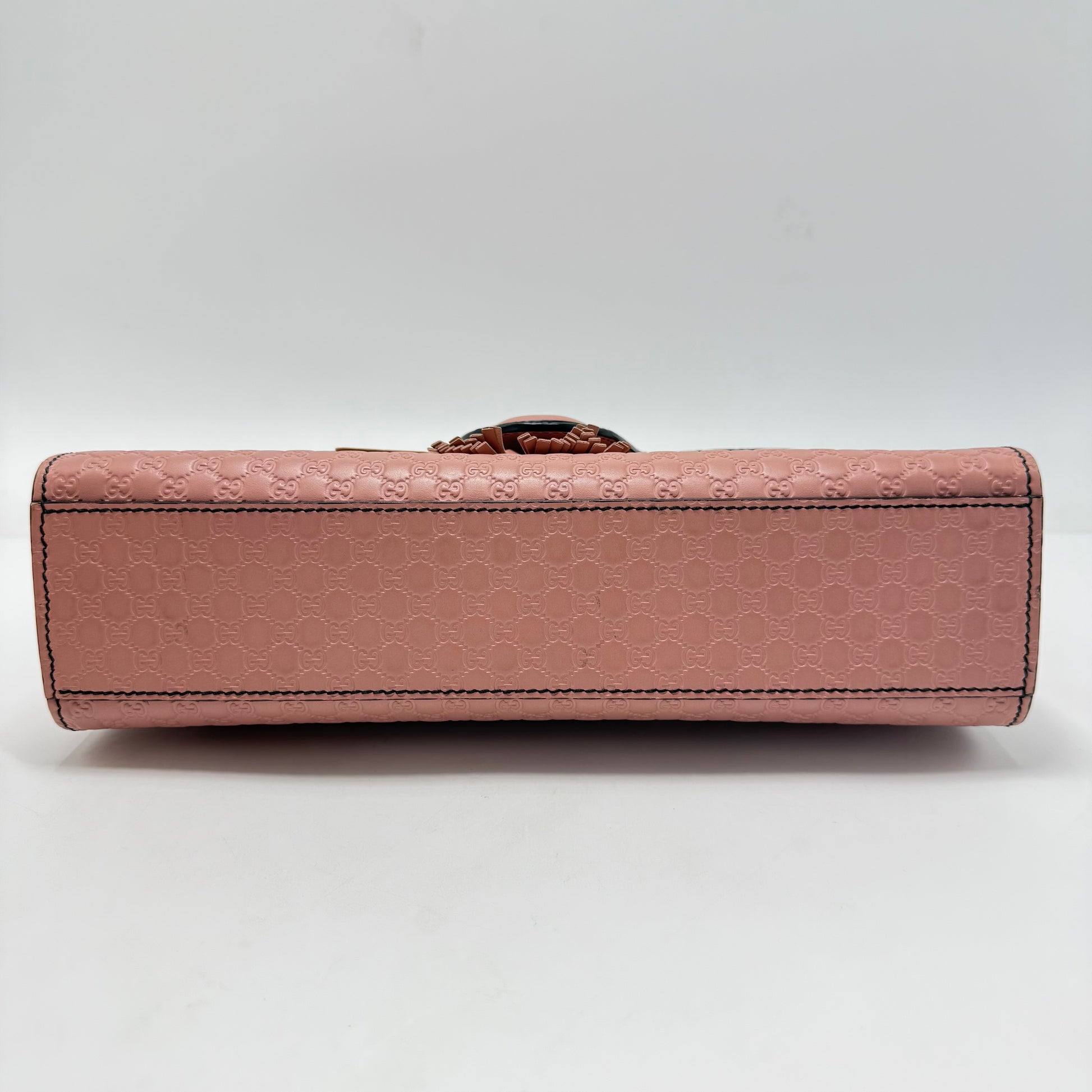 Emily Chain Flap Bag Guccissima Leather Medium Twins