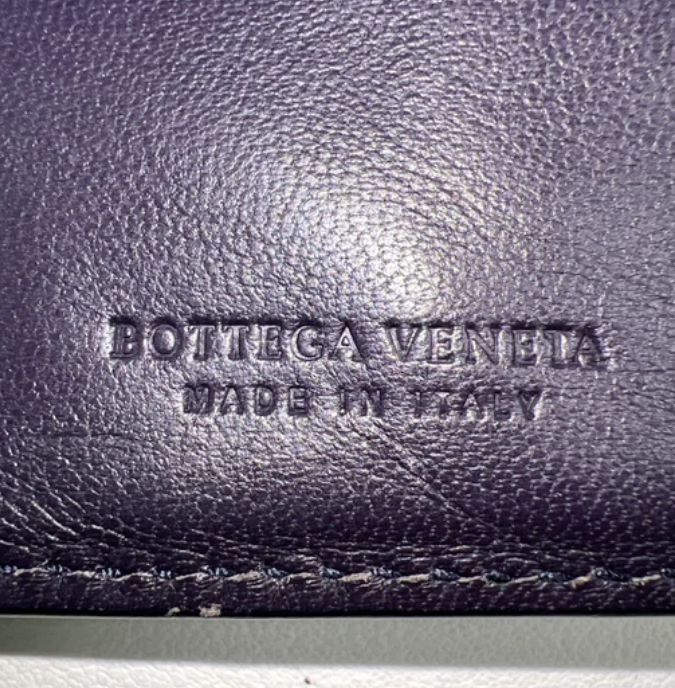 Woven Leather Long Wallet W23121