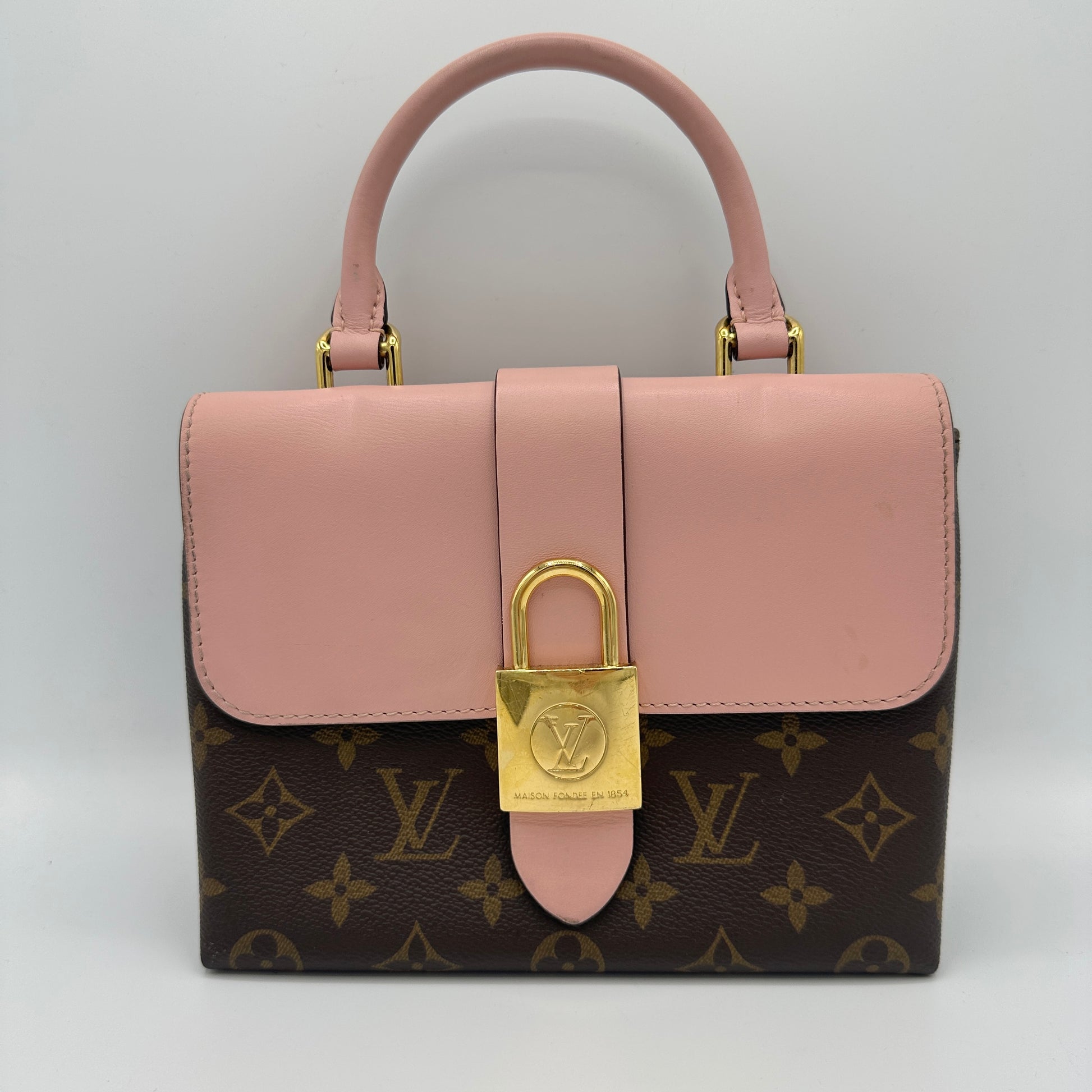 Monogram Locky BB Rose Poudre
