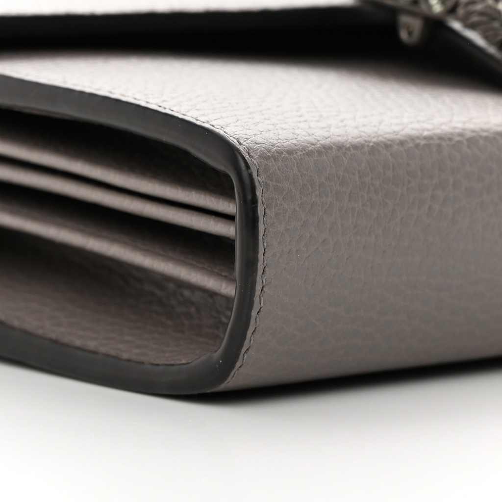 Dionysus Chain Wallet Leather with Embellished Detail Small Twins