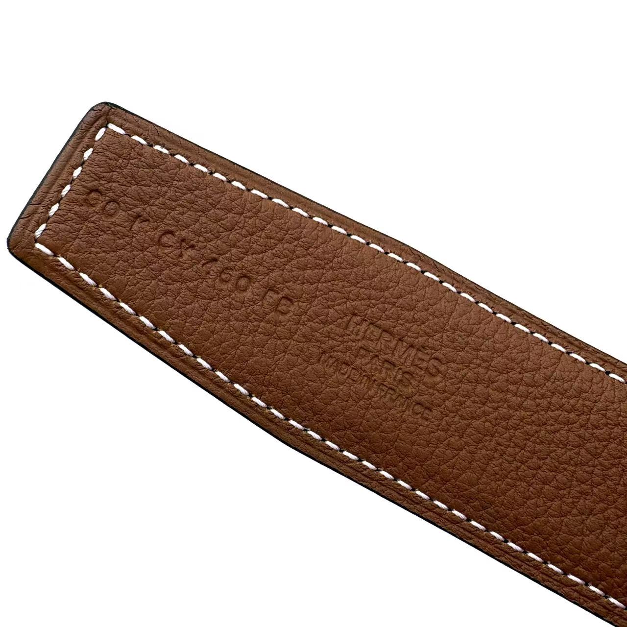 H belt buckle size 90