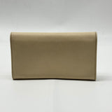 French Flap Wallet Leather Long