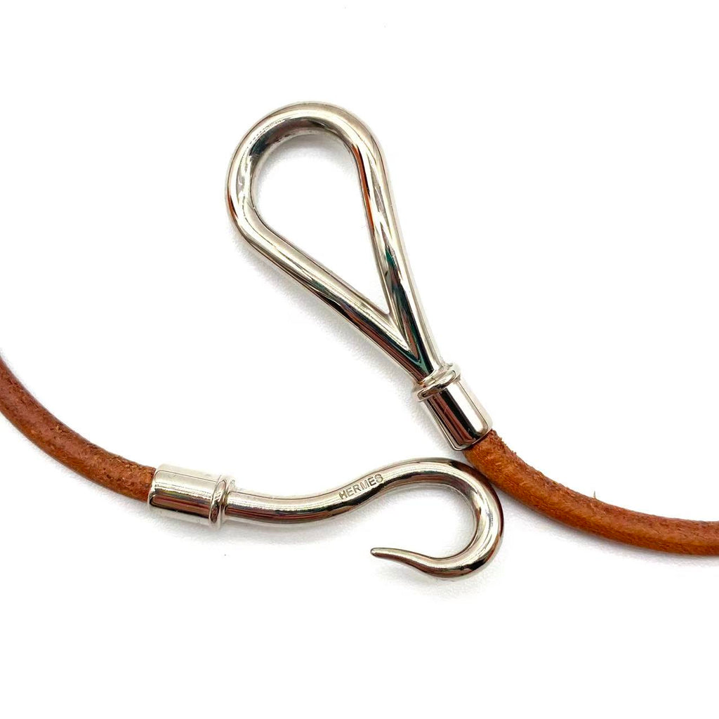 Jumbo leather bracelet