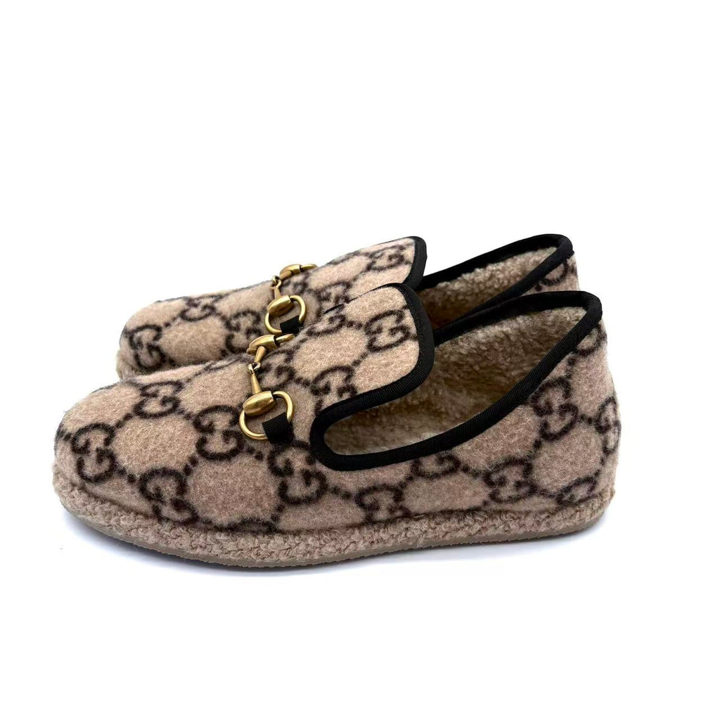 GG Logo Wool Espadrilles