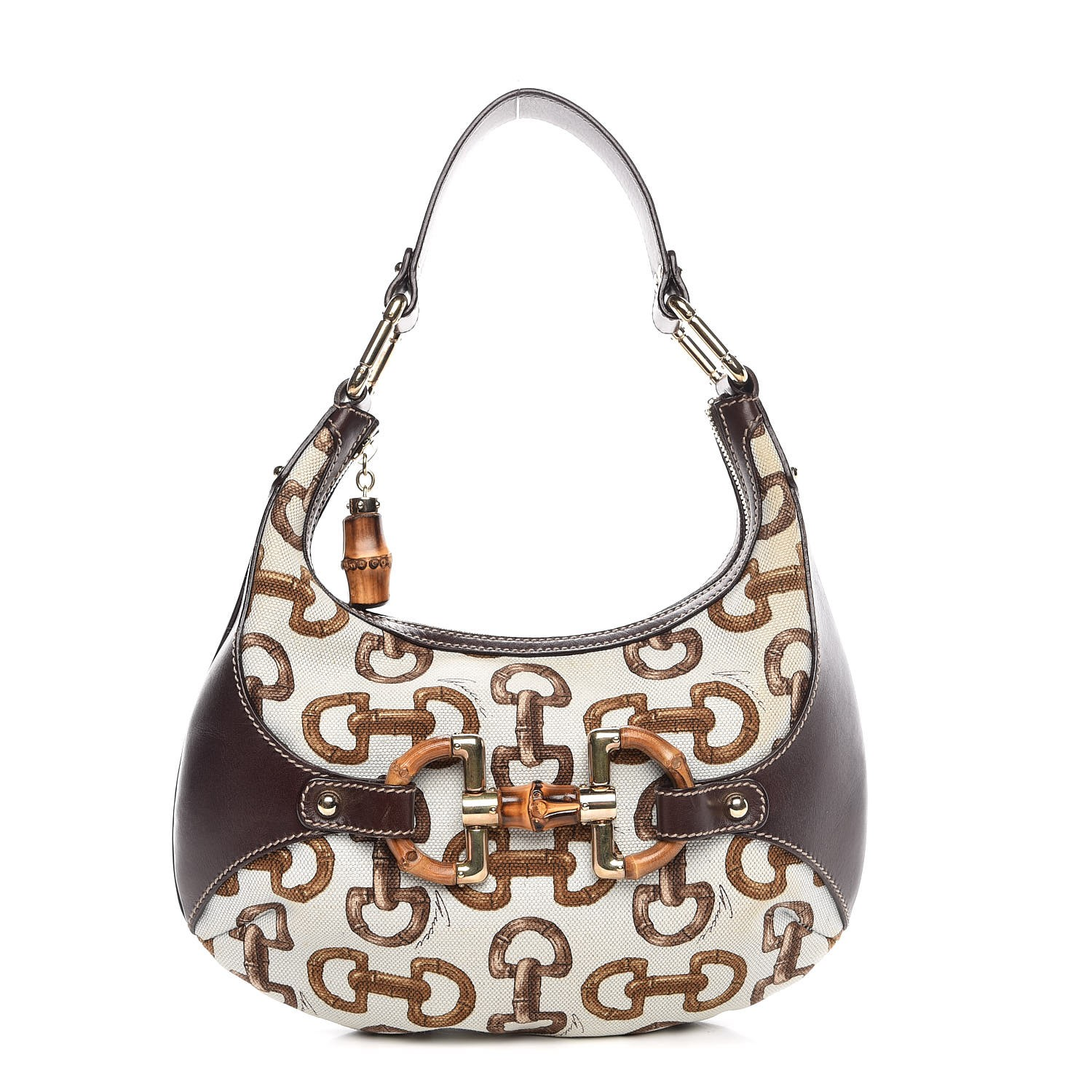 Bamboo Horsebit Amalfi Hobo Twins