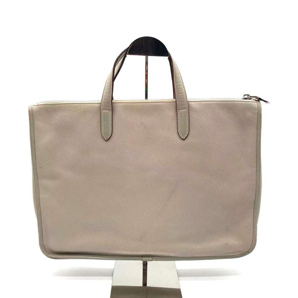 T Shopper leather handbag