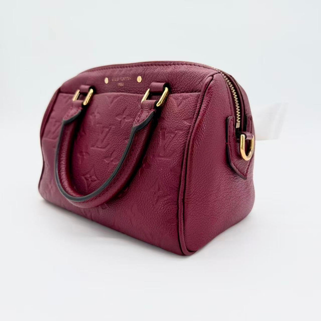 Speedy Bandouliere NM Bag Monogram Empreinte Leather 20