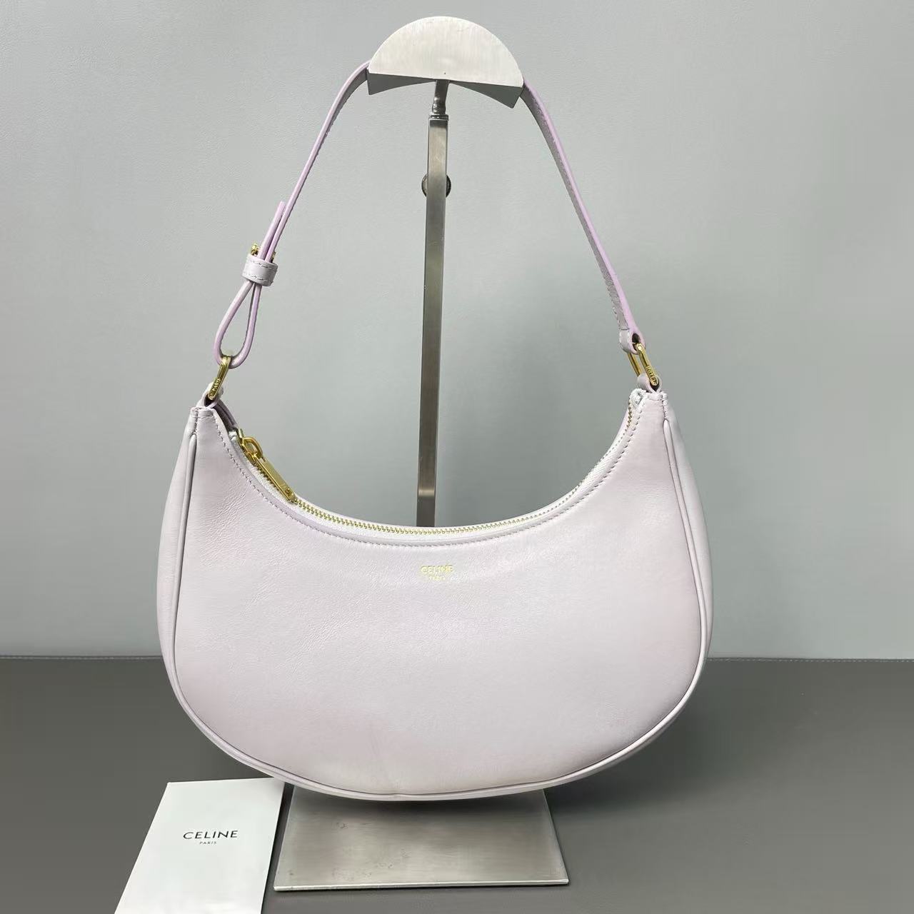 Celine Ava Strap Bag Leather Medium Twins LDJ3183