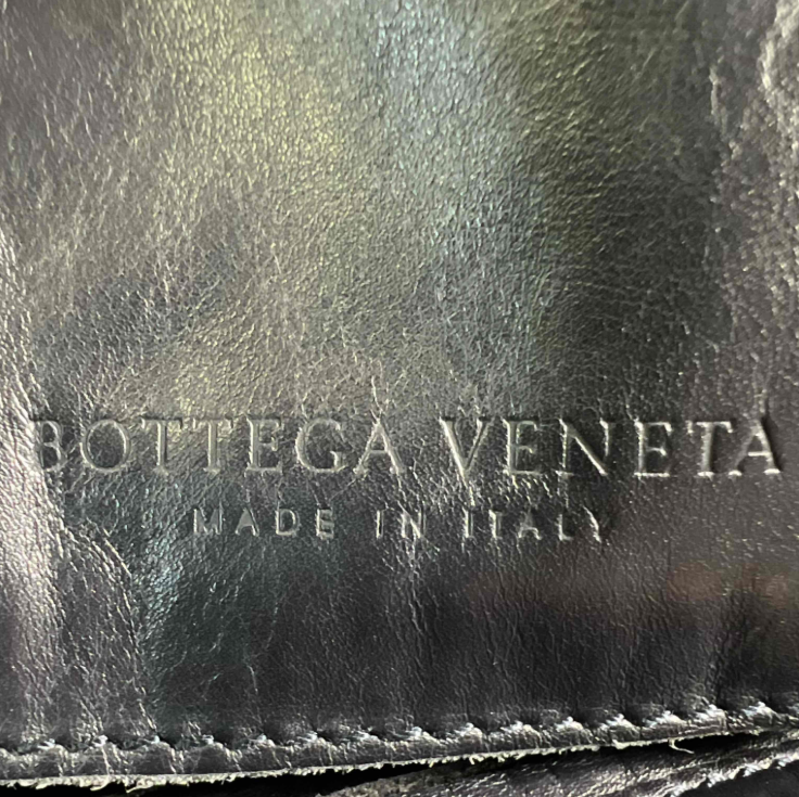 Bottega Veneta Nappa Intrecciato Messenger Bag Tourmaline B24582