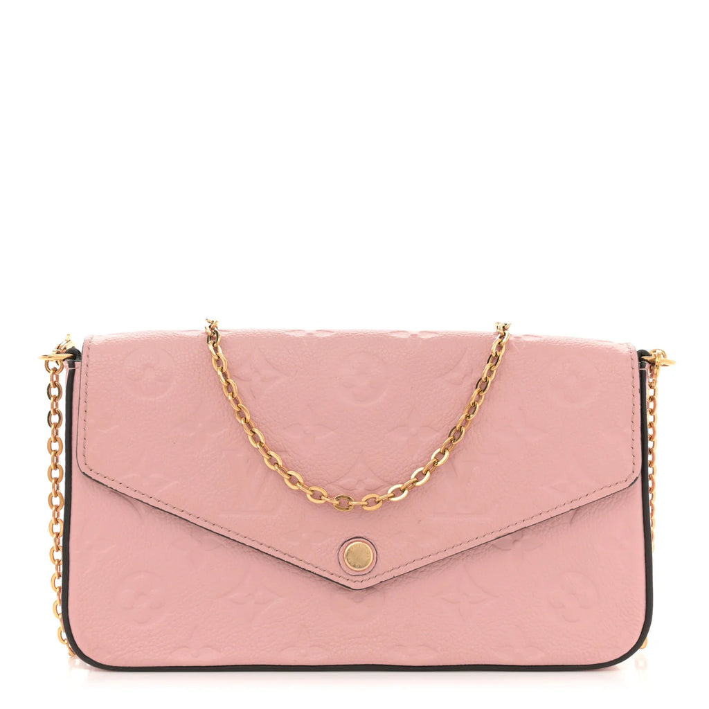 Empreinte Pochette Felicie Chain Wallet Rose Poudre twins