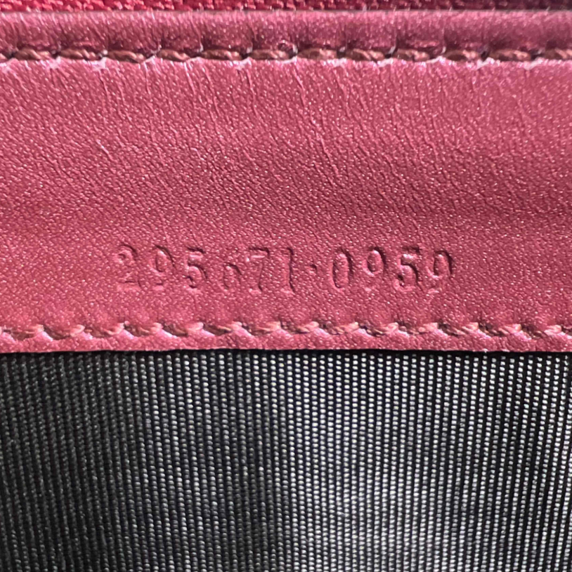 Gucci Guccissima Lovely Zip-Around Long Wallet W23270