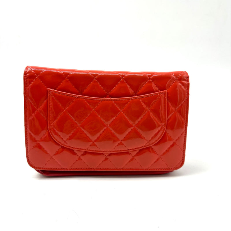 Chanel Wallet on Chain Quilted Patent