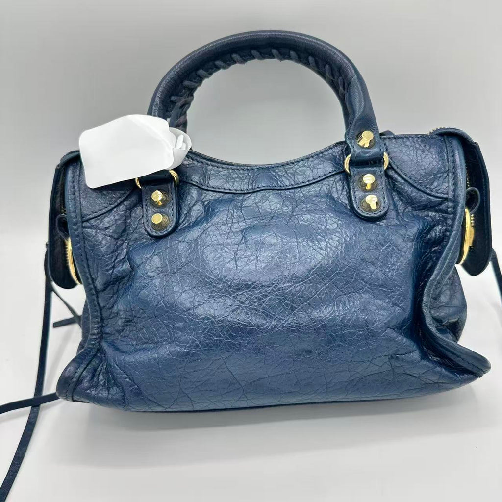 Blue City Classic Studs Bag Leather Mini LDM-1712