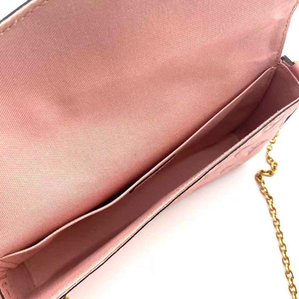 Rose poudré Pink Pochette Félicie