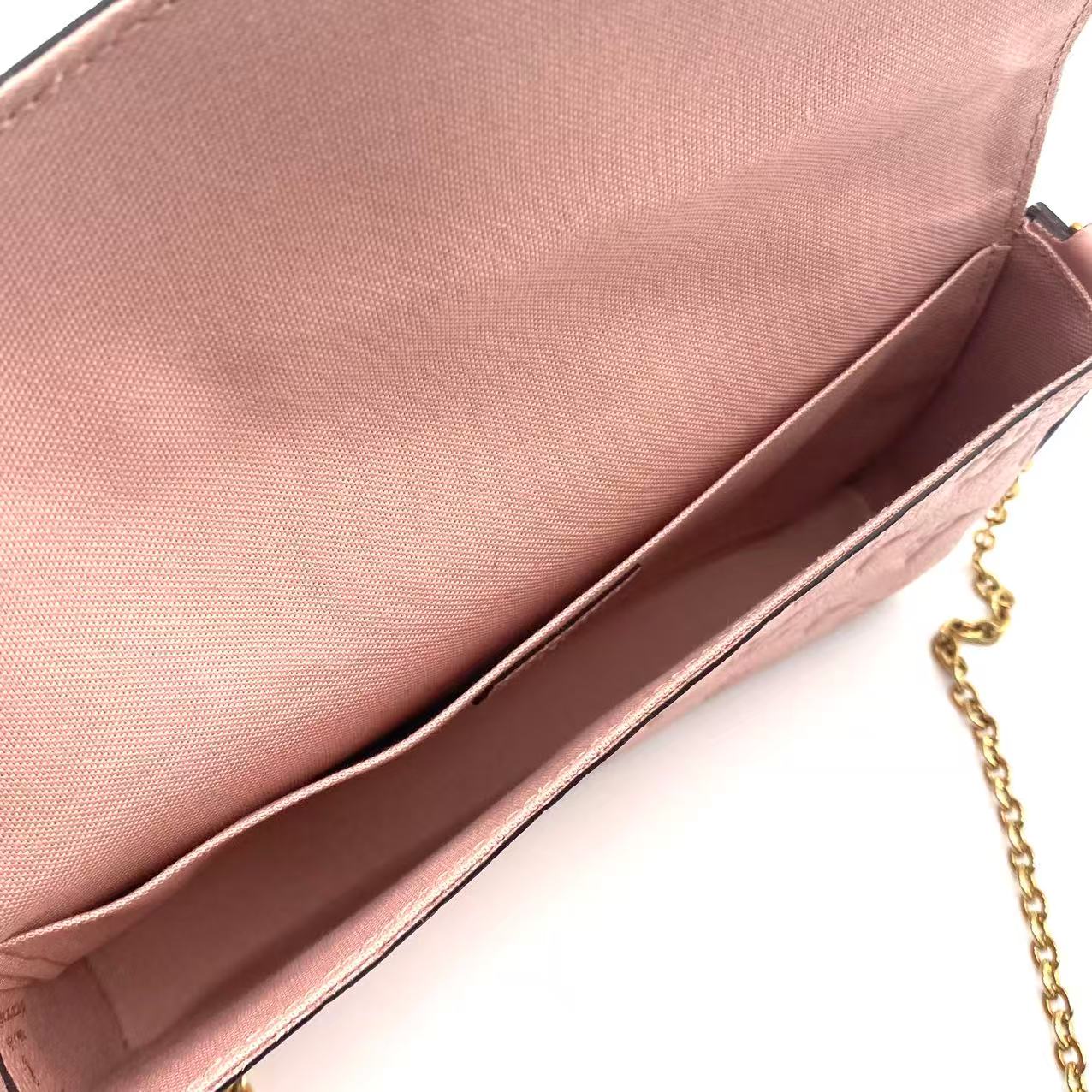 Rose poudré Pink Pochette Félicie