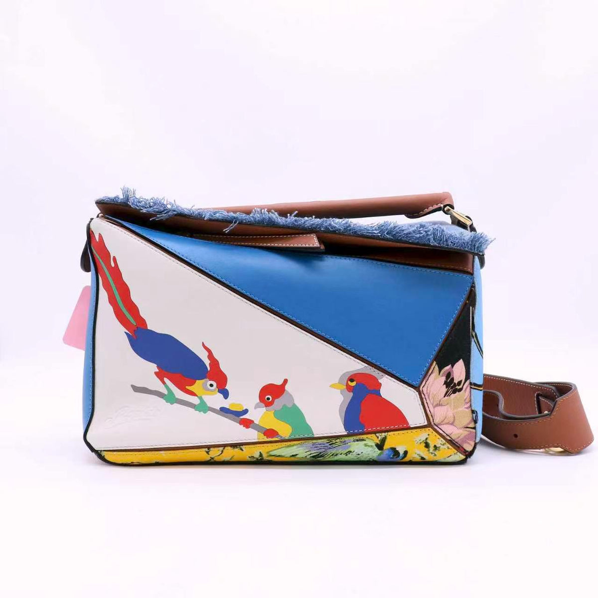 Puzzle 10 Paula's Ibiza Parrot Top-Handle Bag twins LDJ6799