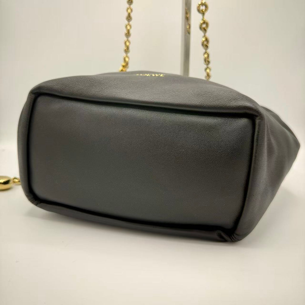 Squeeze Hobo Bag Leather Small