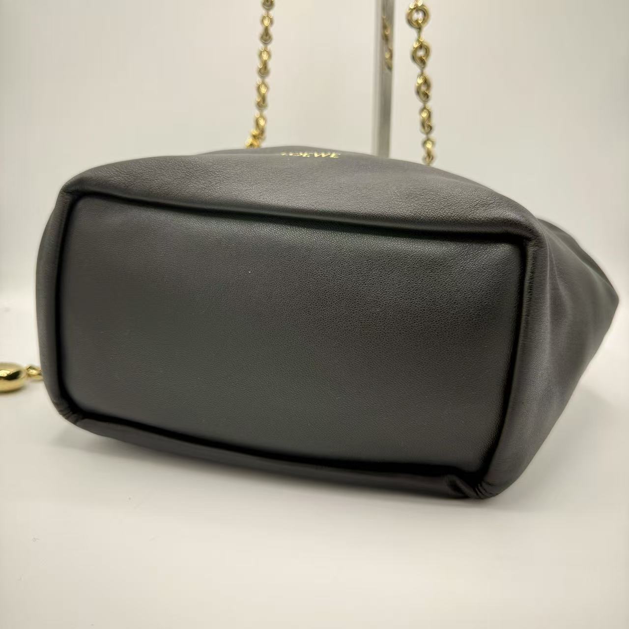 Squeeze Hobo Bag Leather Small