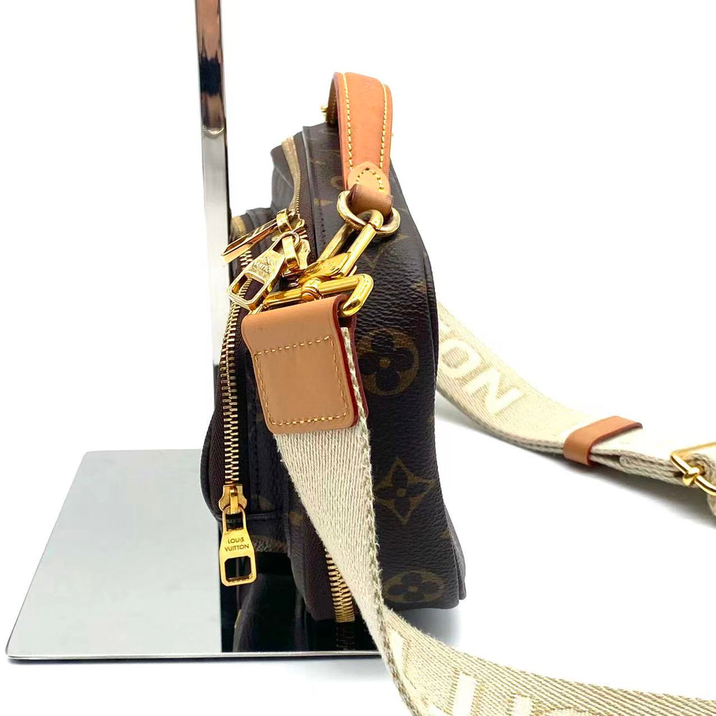 Croisé Utility cloth handbag
