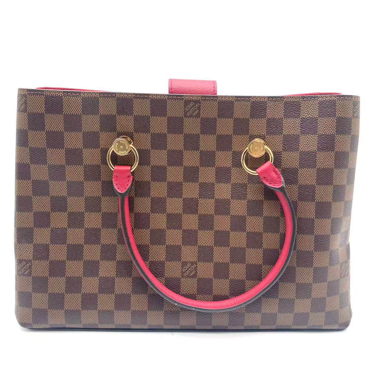 2019 Damier Ebene Riverside satchel