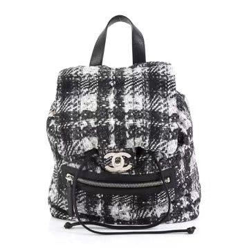 Front Zip Backpack Printed Nylon Small Twins LDJ2711