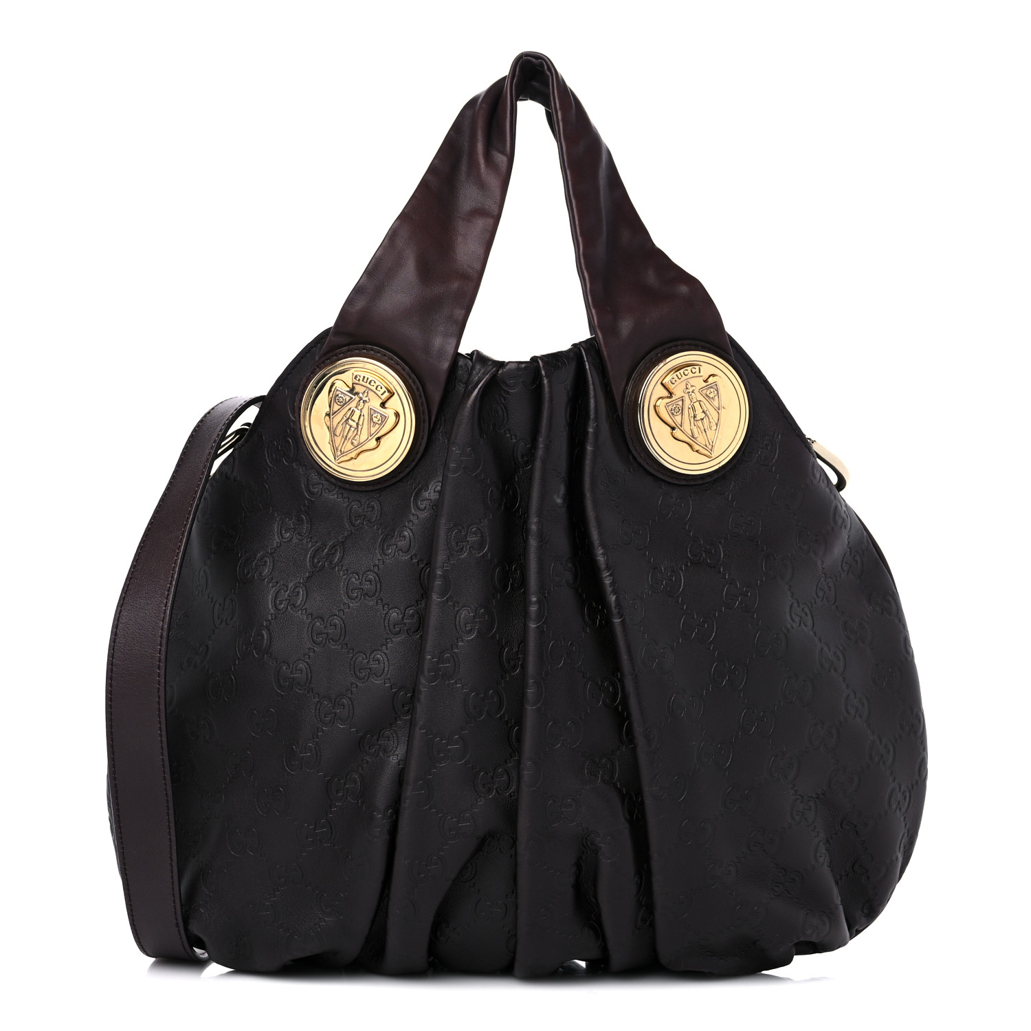 Hysteria Convertible Top Handle Bag Leather Twins