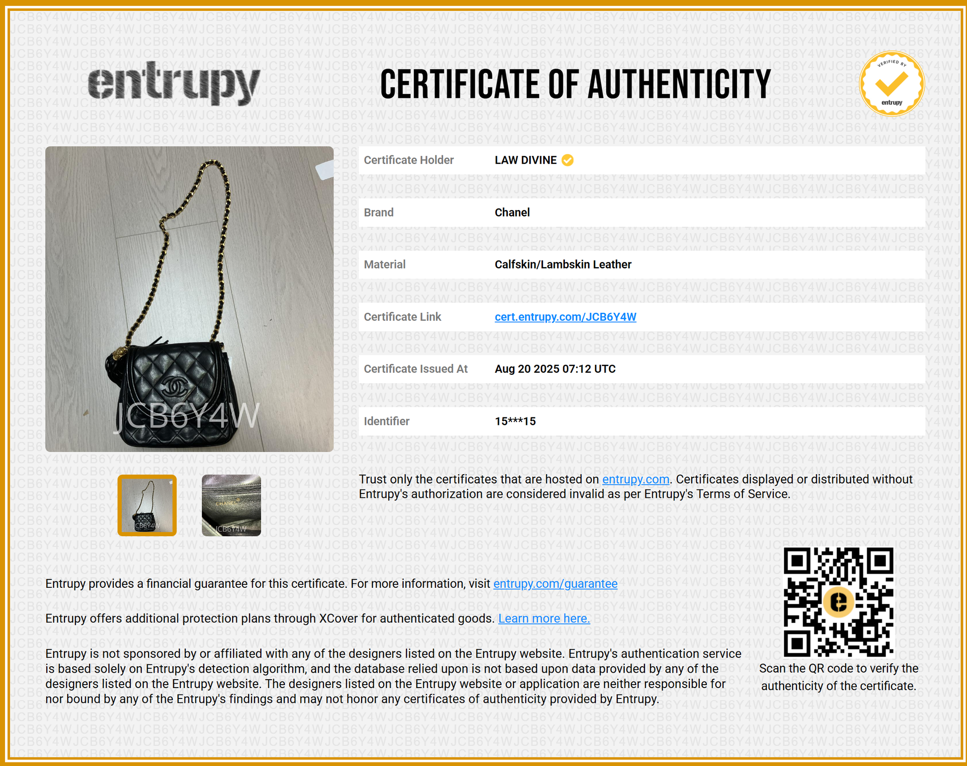 Chanel CC Matelasse Tassel Flap Crossbody