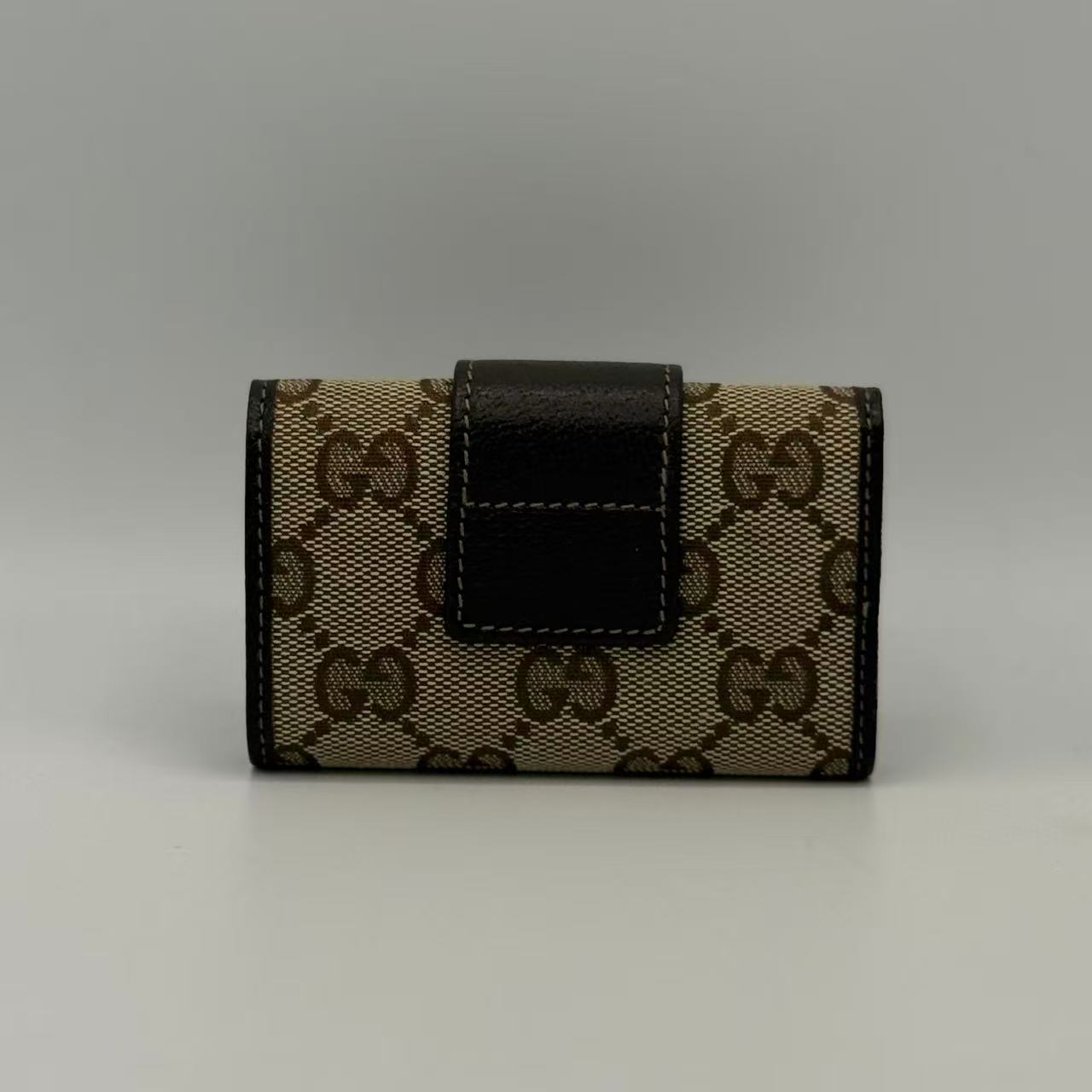 Horsebit Guccissima Canvas 6 Key Holder