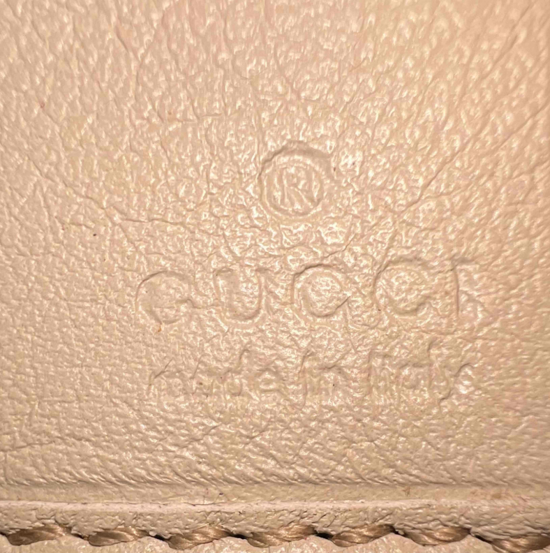 GG Canvas Web Sherry Line Bow Continental Wallet W23341