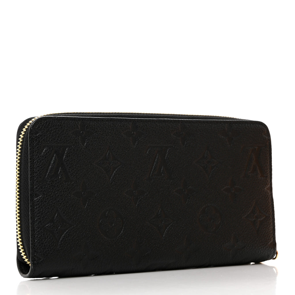 Empreinte Clemence Zippy Wallet Black - twins