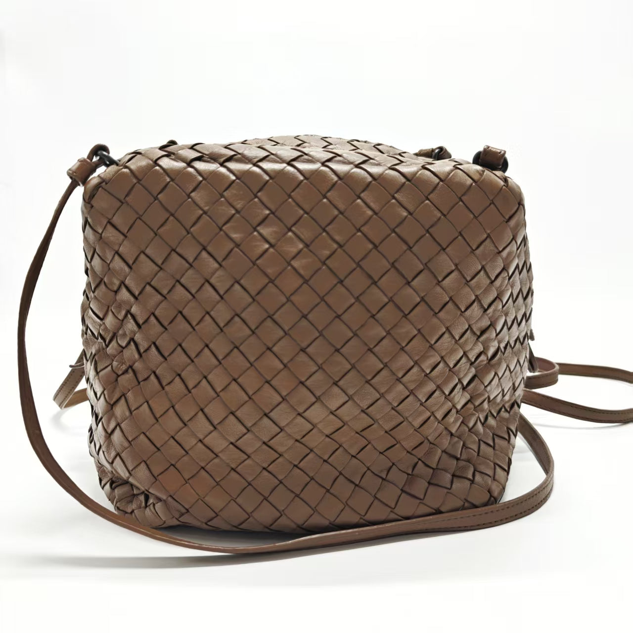 Intrecciato Messenger Bag twins