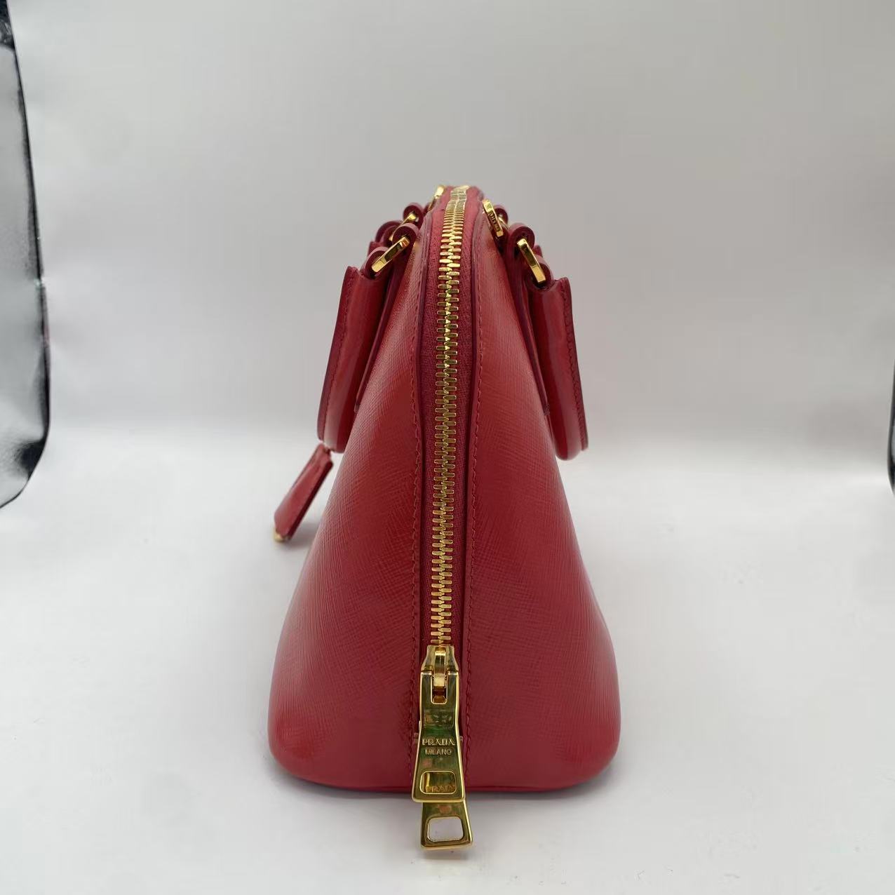 Prada Promenade Bag Saffiano Leather Small