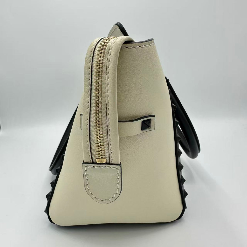 Rockstud Tote Rigid Leather Mini