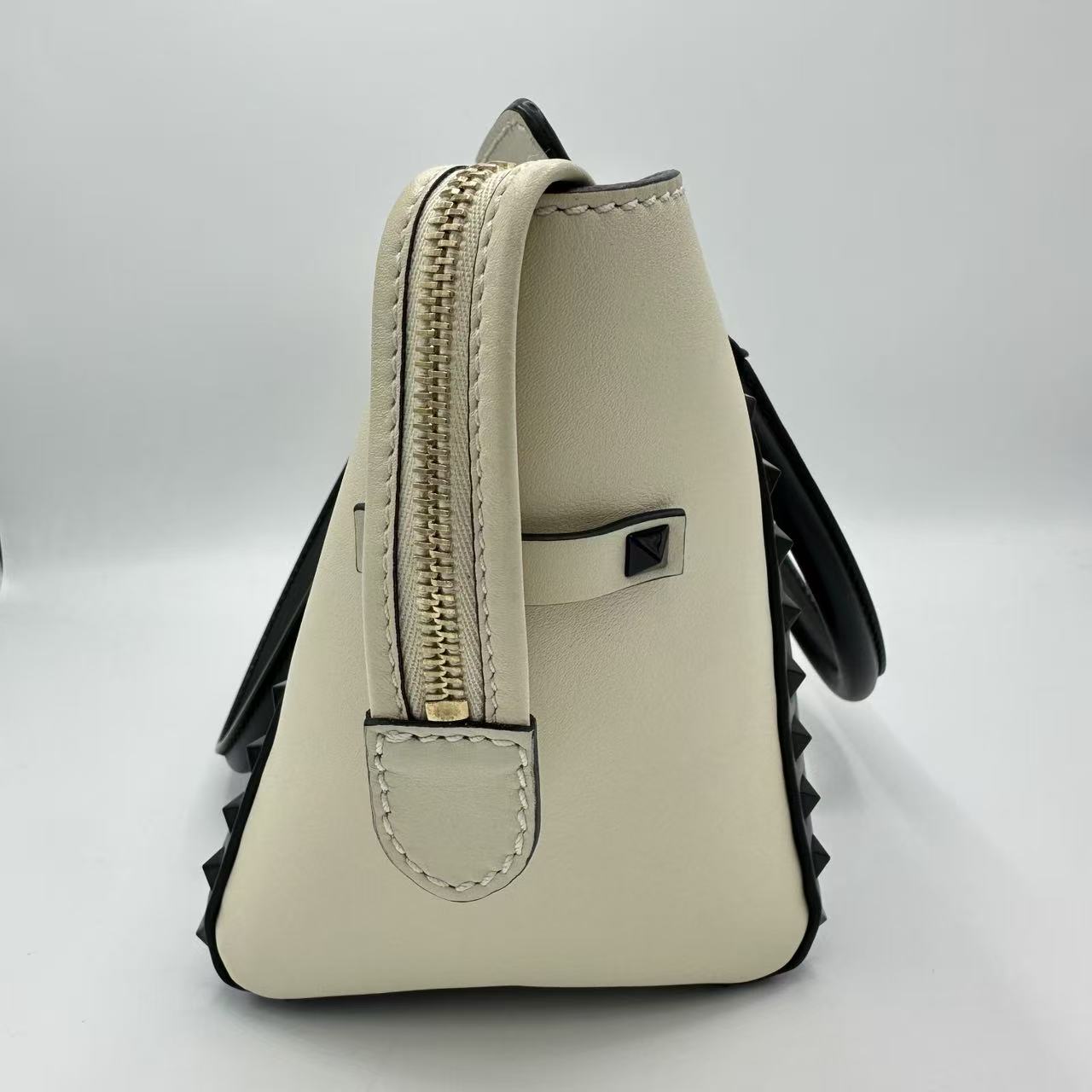 Rockstud Tote Rigid Leather Mini