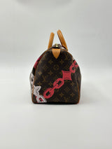 Louis Vuitton Speedy Handbag Limited Edition Bay Monogram Canvas 30