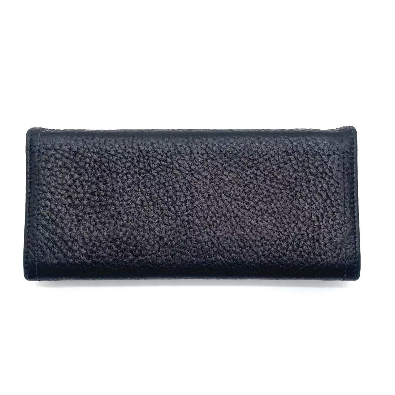 Vitello Daino Leather Continental Wallet