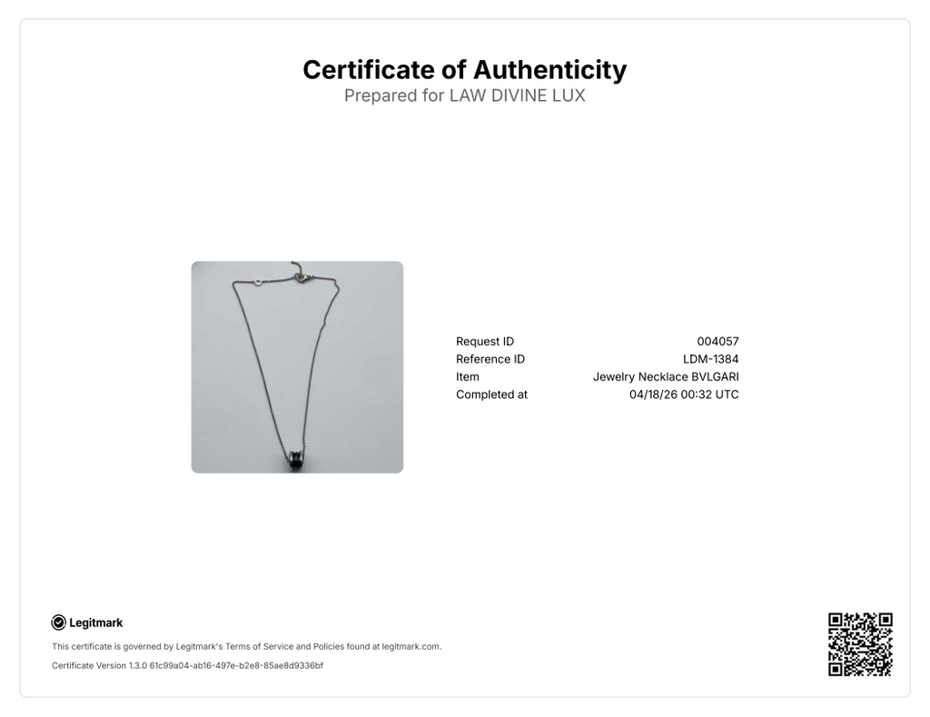 Save The Children B.zero1 Ceramic Silver Pendant Necklace