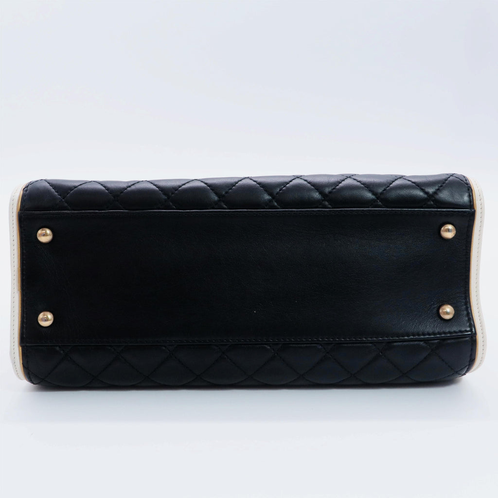 Trendy CC Leder Shopper Tote