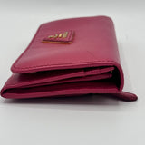 Continental Wallet Saffiano Leather Long