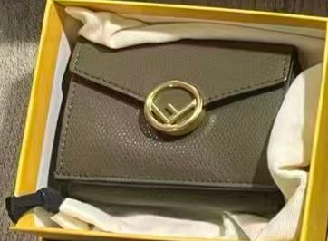 F is Fendi Micro Tri-Fold Envelope Wallet Twins W23511