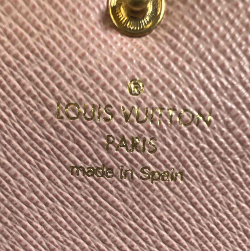 Monogram Emilie Wallet Rose Ballerine  W23555